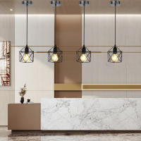 Lámpara Colgante LED Para Comedor Y Cocina Moderna Instalación Pendente Metálica Para Bombilla E27 Iluminación Interior - details 4