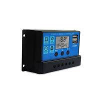Controlador De Carga Solar 100A Con Pantalla LCD Regulador De Batería Para Panel Solar 12V/24V Ajustable Con Puerto USB - details 5