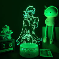 Lámpara Nocturna LED 3D Anime Bleach Para Decoración De Habitación Infantil Luz De Noche Para Niños Regalo Para Estudio - details 13