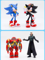 Figura De Acción Sonic Película Y Televisión PVC Personaje De Sombrilla Y Cola Modelo De Muñeco Juguetes Para Niños Animal - details 3
