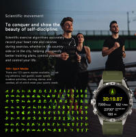 bluetooth pulsera GT45 reloj inteligente ritmo cardíaco llamada asistente de voz brújula inteligente reloj deportivo - details 4