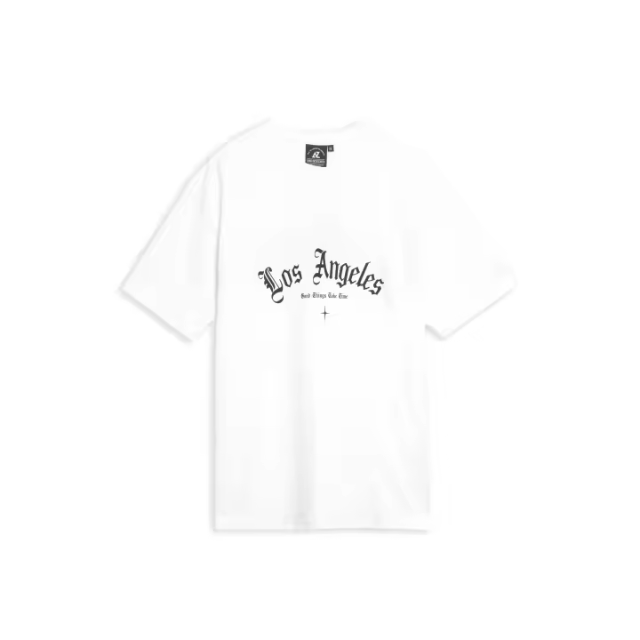 Camiseta Area Zero Blanca Los Angeles Oversized Tee - 1