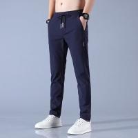 Pantalones Casuales Para Hombre FGKKS 2024 Color Sólido Diseño De Moda Slim Calidad Superior Pantalones De Calle Popular Para Exterior - details 3