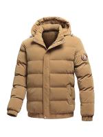 Parka gruesa con capucha para hombre, chaqueta cálida, chaqueta de moda de marca, Parka informal clásica de invierno, novedad de 2024 - details 5