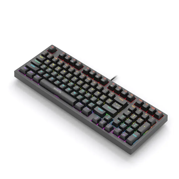 Teclado Mecánico con numérico - Negro (Portugués) PCT650C - 1