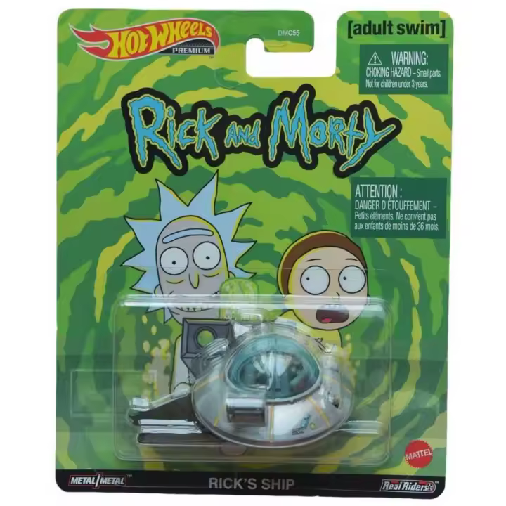 Hot Wheels premium Pop Culture Rick's Ship - 1