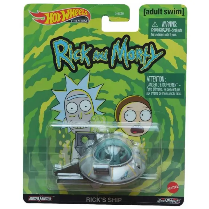 Hot Wheels premium Pop Culture Rick's Ship - 1