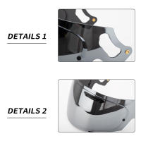 Visera De Repuesto Para Casco Arai RX-7X REO XD RX-7V VAS-V Lente De Protección Full Face Para Motocicleta Material Polyester - details 2