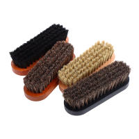 Cepillo De Cuidado Y Limpieza Para Manillar Y Zapatos De Piel Con Pelo De Caballo Y Madera Herramienta De Detalles Para Coche - details 1