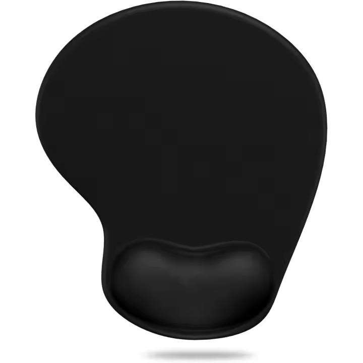 Alfombrilla de ratón ergonómica y cómoda con reposamuñecas de espuma de gel y base de poliuretano antideslizante para PC y portátil. - 1