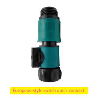 Adaptador De Tubo Para Jardín Con Conector Rápido Y Válvula En Plástico 4 Tipos Para Riego Agrícola Y Regadío De Jardín - details 15