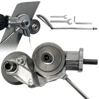 Cortadora De Placas Eléctrica Doble Cabeza Precisa Corte De Hojalata Accesorio Para Taladro Herramienta Eléctrica - details 4