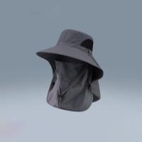 Gorro De Pesca Para Hombres Sombrilla Grande Protección Solar Gorro De Verano Cubrimiento Facial Al Aire Libre Montañismo - details 5