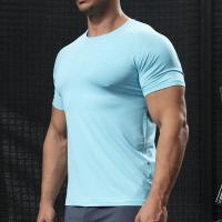 Camiseta Deportiva De Secado Rápido Para Hombres Manga Corta Entrenamiento En Gimnasio Camiseta De Fitness Transpirable Para Correr Sportswear - details 8