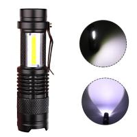 Mini Linterna LED Recargable USB Táctica Con Luz Potente Y Zoomable 5 PCS Lámpara De Emergencia Ajustable Para Escalada Camping Y Senderismo - details 1