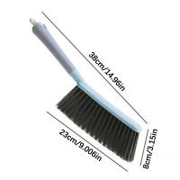 Cepillo De Mopa Para Cama Con Mango Largo Herramienta De Limpieza Para Habitación Y Sofá Pincel Suave Para Polvo De Alfombra Artífice De Limpieza Lindo Broom Para Cama - details 6