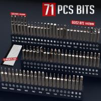 Juego De Destornilladores Eléctricos De Precisión 75 En 1 3.7V Con Luz LED Y 71 Piezas De Destornilladores Magnéticos Herramientas Profesionales Para Reparación - details 0