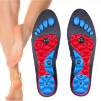 1 Par De Plantillas De Acupresión Para Pies High-end Para Hombres Y Mujeres Con Tecnología Magnética Ortopédica Y Gel Soporte Para Zapatos Absorbente De Sudor Y Antideslizante - details 5