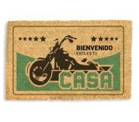 Felpudo Para Puerta Entrada de Casa Base Goma Antideslizante Material Fibra de Coco 100% Natural Decoración Hogar 40 x 60 cm Alfombrilla Fibra de Coco Original y Divertida - details 4