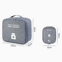 Kit De Primeros Auxilios Familiar Portátil Para Viajes Al Aire Libre Bolsa De Almacenamiento De Gran Capacidad Con Varias Capas - details 0