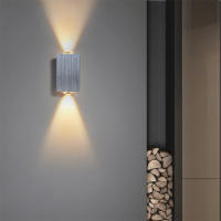 Lámpara De Pared LED Para Decoración De Hogar Moderna Y Minimalista Para Dormitorio Sala De Estar Pasillo Hotel Luz Cuadrada - details 5