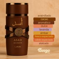 Lattafa Asad Bourbon EDP 100 ml – Perfume Intenso y Elegante para Hombres - details 1