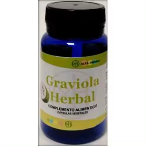 Complemento Alimenticio Alfa Herbal Graviola Extracto Seco 60Cap - 1