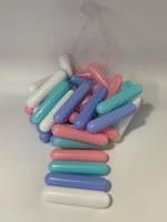 Pelotas Multicolor Sin BPA para Piscina, Parque Infantil y Bebés, Pack 50/100/200 Unidades, Bolas de Juego en Rosa, Verde, Azul y Blanco, Seguras y Resistentes - details 1