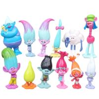 Juego De 12 Figuras De Acción Trolls Branch Critter Skitter PVC Para Niños Personajes De Cartoon Regalos Para Niños Tamaño 3-6cm - details 1