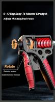 Ajustable Ejercitador De Mano De Acero Con Resorte Para Fortalecimiento De Agarre Y Expansor De Dedos 5-175Kg Entrenador De Muñeca Brazo Y Antebrazo Para Hombres Y Mujeres - details 4