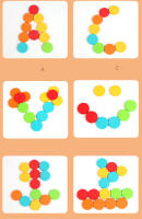 Juguete Montessori De Madera Juego De Colores Y Alineación Con Bolas Arcoíris En Copas Educación Temprana Para Niños De Preescolar Edad 3+ - details 18