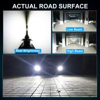 Xstorm Mini Bombilla LED H4 H7 Para Faros De Coche 9005 HB3 9006 HB4 12000LM 6000K Blanco Luz Antiniebla Universal 12V - details 5