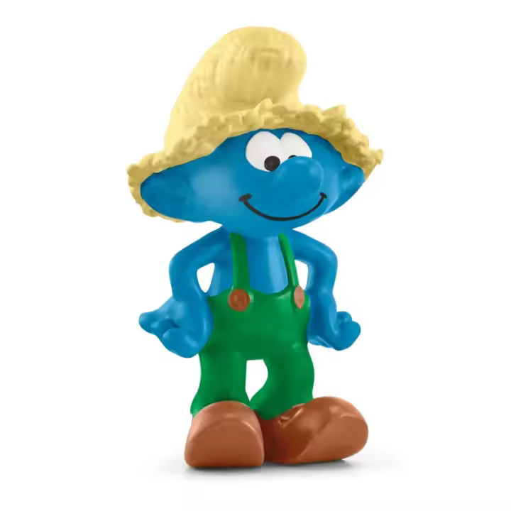 Schleich Figura Pitufo Granjero - Cosecha Abundante - 1