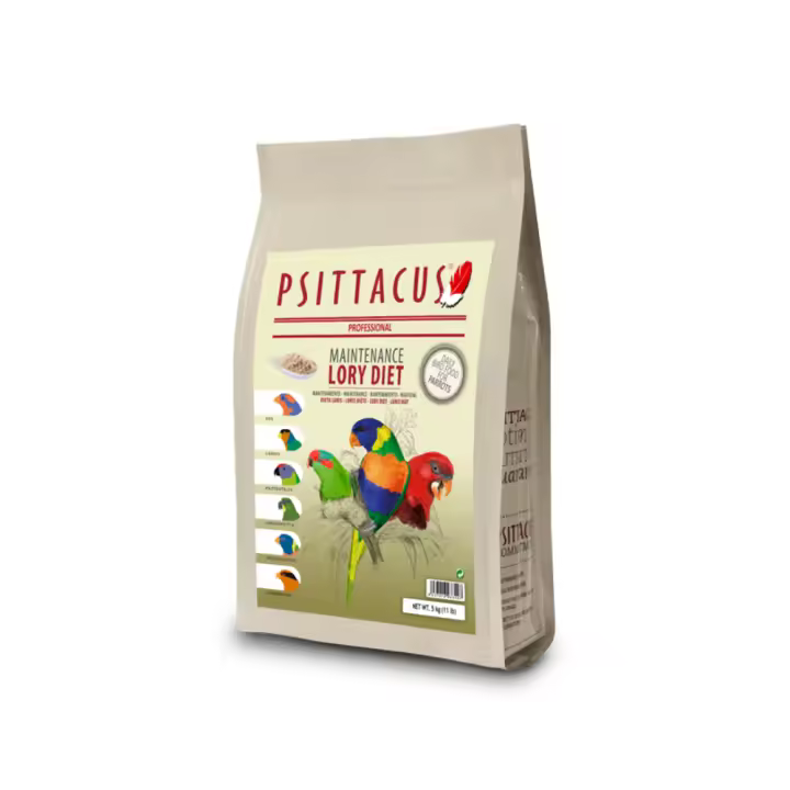 Psittacus Lory Diet Mantenimiento para Loros Adultos Lorini - Alimento Completo para una Nutrición Saludable y un Plumaje Brillante - 1