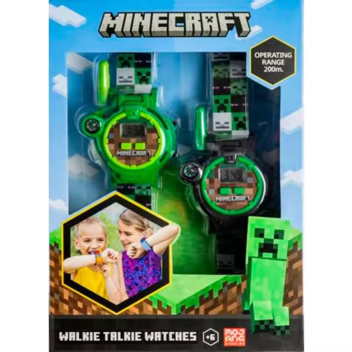Reloj Walkie Talkie 2 en 1 Minecraft 83586 - 1