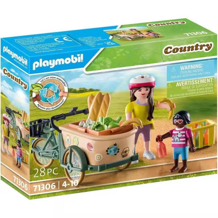Playmobil - Bicicleta de Carga 71306 Minifiguras - 1
