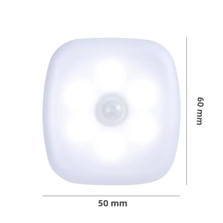 Lámpara Nocturna LED Con Sensor De Movimiento Luz De Noche Inalámbrica Para Habitación Pasillo Armario Decoración Del Hogar - 1