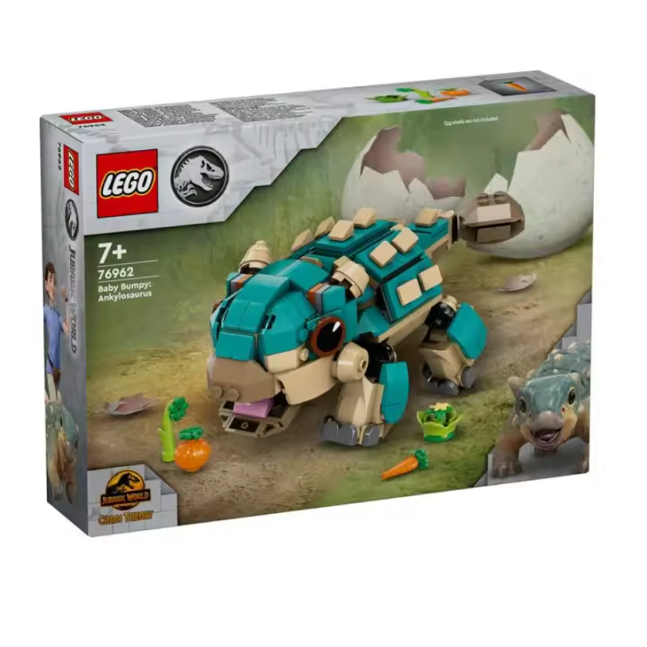 LEGO JURASSIC WORLD BUMPY BEBE: ANKYLOSAURUS SET 76962 - 1