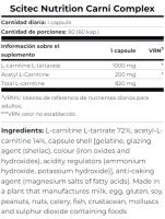 Carni Complex 60 Cápsulas - Scitec Nutrition - details 1