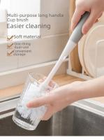 Cepillo De Vaso Con Mango Largo Y Desmontable Herramienta De Limpieza Para Cocina Eliminación De Manchas Cepillo De Limpieza Para Botellas Y Ollas - details 0