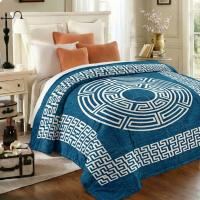 Manta de Raschel 210 x 230cm - Manta Terciopelo Extra Grande Suave y Acogedora para Cama, Cubrecama Multiuso, manta para invierno - details 2