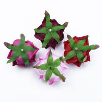 5/10Pcs Flores Artificiales De Seda Para Boda Arco De Flores Para Hogar Y Jardín Decoración Navideña Regalo DIY - details 14