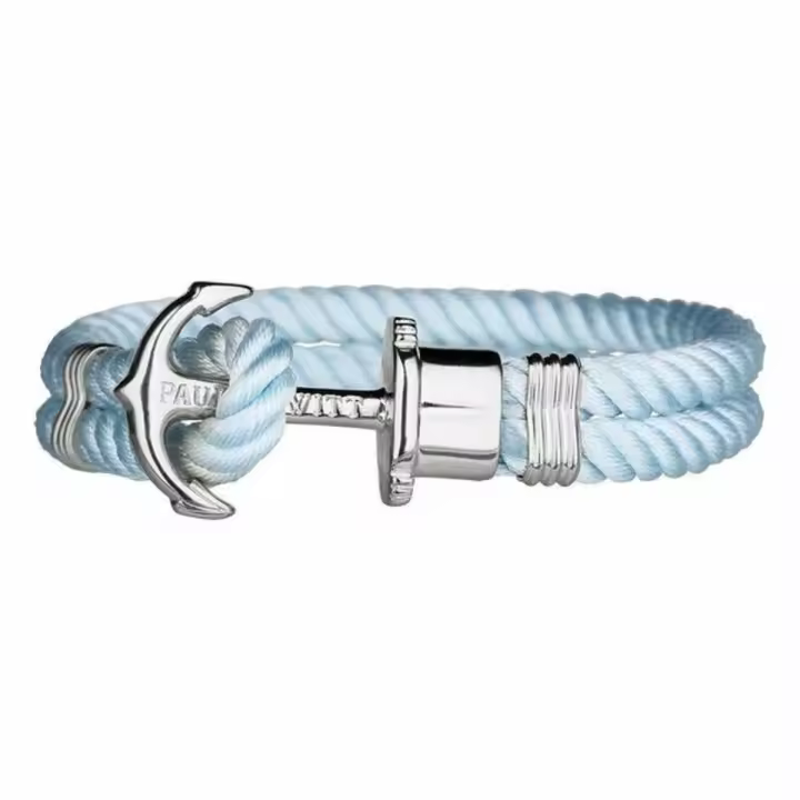Paul Hewitt Pulsera Unisex Azul Claro Nailon con Pasador - 1