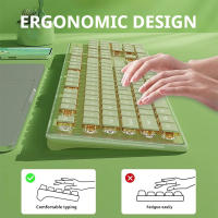 Teclado De Juego EWEADN V3 Con Cable Y Retroiluminación Silencioso De Tamaño Completo Compatible Con Windows/Laptop/PC/Mesa - details 4