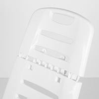 Silla de playa blanca de plástico con ruedas Aktive, plegable  y fácil de transportar, medidas 31x66x84cm. - details 5