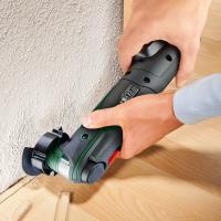 Bosch AdvancedMulti 18 - Multiherramienta a batería con maletín (1 batería 18V, cargador, plato lijador delta, set de hojas de lija, 2x hojas de sierra, empuñadura adicional, Sistema 18 V, 2,5 Ah) - details 4