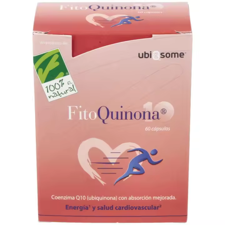 Cien Por Cien Natural Fitoquinona 10 60 Capsulas - 1