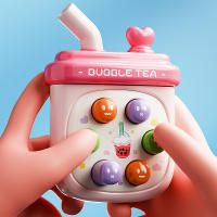 Juguete Educativo Para Niños Mini Whack-a-Mole De Coordinación Ocular-Motora Color Aleatorio Juguete De Decompresión Para Dedos - details 3