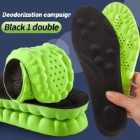 Almohadilla Deportiva De Talla Grande Absorbedora De Sudor Transpirable Con Absorción De Choque Espesor Ajustable Suave Y Cómoda 4D Nube Elasticidad Para Zapatos - details 2