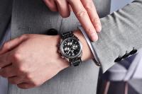 Reloj De Pulsera De Cuarzo BENYAR 2024 Para Hombre Marca De Lujo Cronógrafo Deportivo Resistente Al Agua De Acero Inoxidable Con Correa De Cuero Relojes Hombre - details 12